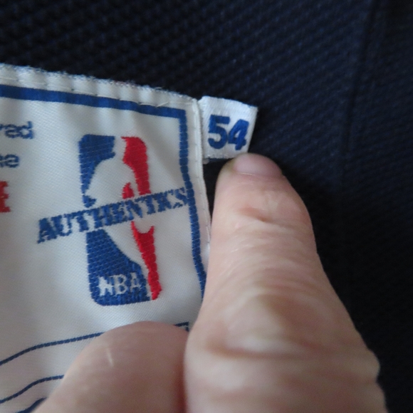 Vntg Golden State Warriors Starter Authentic NBA Warm Up shooting shirt 54 2XL - Picture 3 of 9